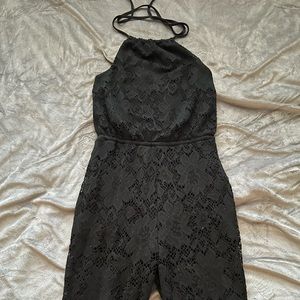 Black Laced Abercrombie & Fitch Jumpsuit